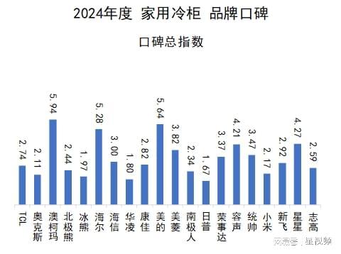 布：澳柯玛、美的、海尔包揽多维度榜首爱游戏ayx家用冷柜品牌口碑报告发(图10)